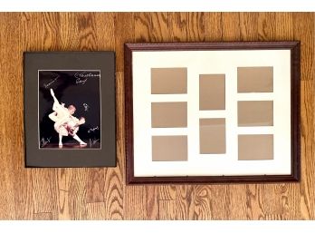 Large Gallery Picture Frame And Autographed Denver Ballet Photo