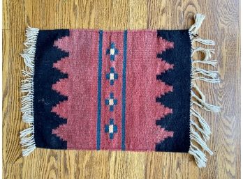 Mexican Wool Table Rug By Escalante Imports