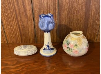 Collection Of Small Porcelain Vessels