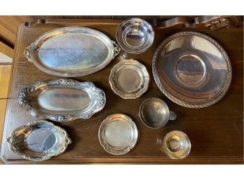 Collection Silver Plated Platters