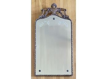 Gorgeous Vintage Etched Mirror