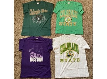 Collection Of Vintage Mens Tshirts Including 1987 Boston