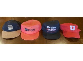 4 Baseball Hats Including Kmart