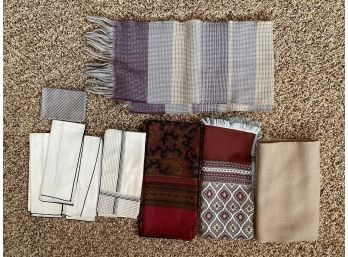 Collection Of Mens Pocket Squares Hankies And Scarves
