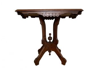Beautiful Craftsmanship Hand Made Wood Occasional Table