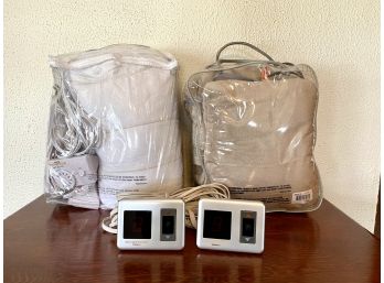 Set Of 2 Biddeford Electric Blankets In Bags