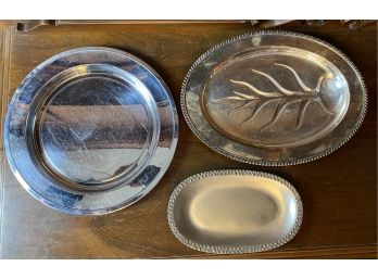 Three Silver Platters