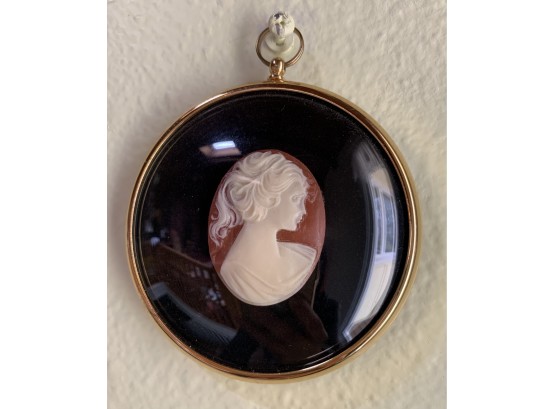 Small Wall Plaque Cameo- Made In England