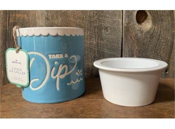 Blue Ceramic Dip Chiller- NEW!