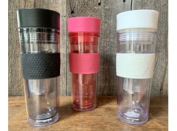 3 NEW Infuser Tumblers