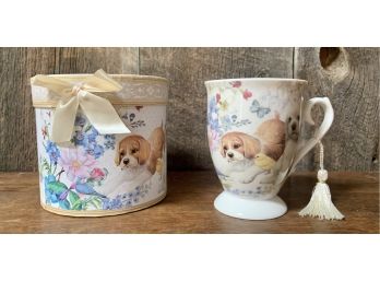 New! Puppies Mug With Gift Box