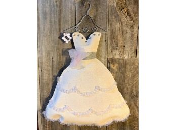 NEW! Mud Pie Wedding Dress Door Hanger
