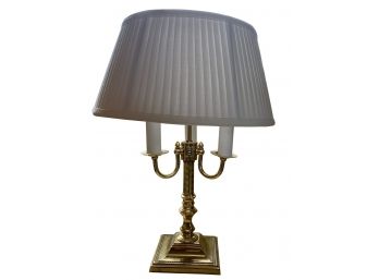 3 Arm Brass Table Lamp