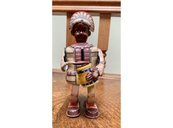 Vintage Mikuni Native American Tin Toy