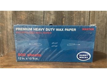 2 New Boxes Of Heavy Duty Wax Paper