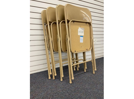 Lot Of 4 Folding Chairs
