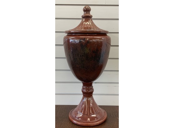 Decorative Urn With Lid