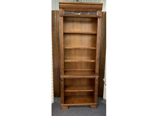 Antique Lighted Bookcase