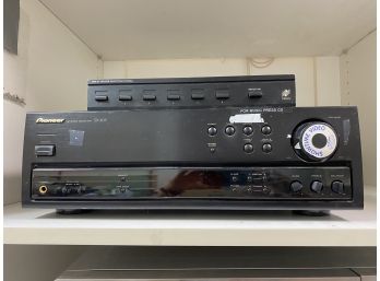 Pioneer Stereo Receiver And Speaker Selector