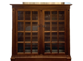 Ethan Allen French Doors Style Bookcase