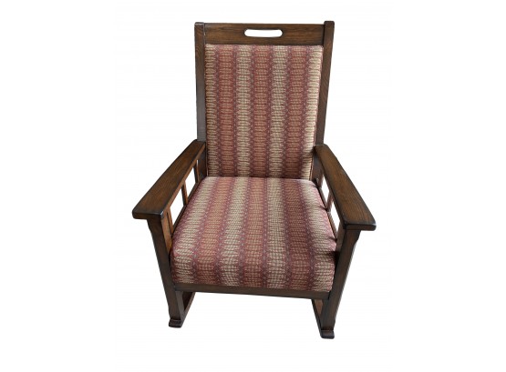 Wonderful FlexSteel Striped Rocking Chair