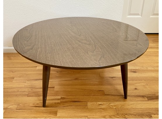 Beautiful Mid Century Modern Low Round Table