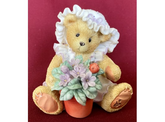 'Blessings Bloom When You Are Near' VIOLET Cherished Teddies