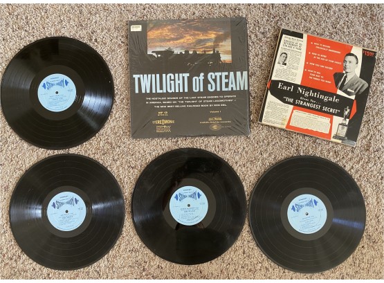 Lot Of Records Including Twilight Of Steam