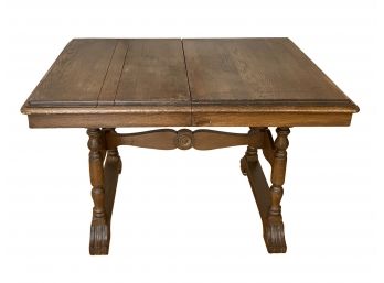 Vintage Meir And Pohlmann Furniture Co Table With Additional Leaf