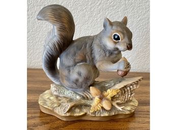 Masterpiece Porcelain By Homco 1982 Squirrel