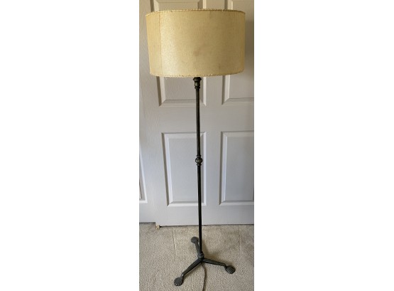Vintage Metal 3-bulb Standing Lamp