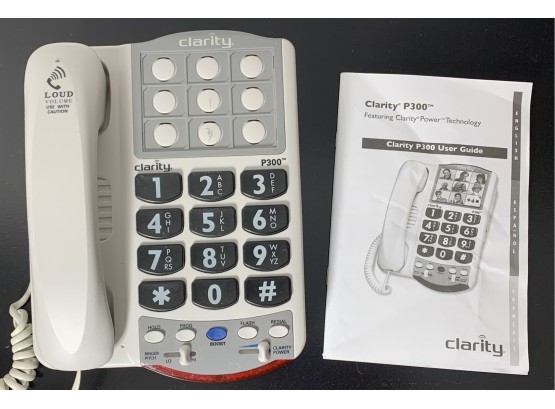 Clarity P300 Large Print Phone