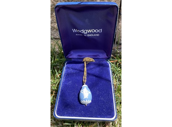 Wedgwood England Blue Egg