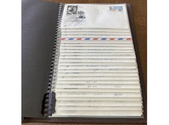 Binder Of First Day Stamps