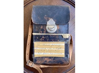 Vintage Folding Kodak TBI Camera With Original Case