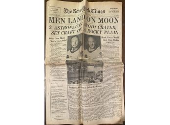 New York Times--July 21, 1969 (feat. Moonlanding)