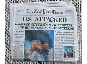 New York Times--Sept. 11, 2001