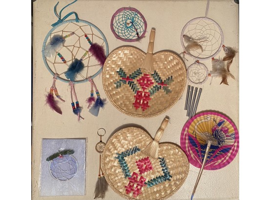 Dreamcatchers And Straw Fans