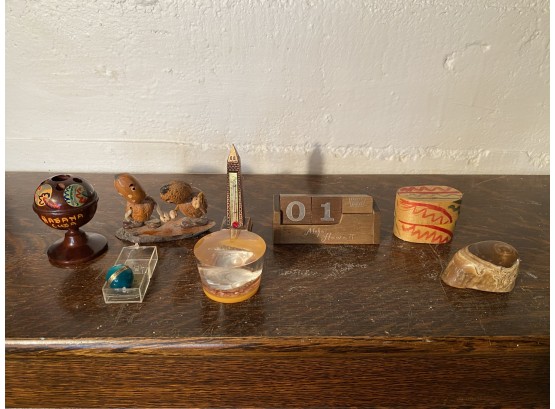 Collection Of Vintage Souvenirs And Knick Knacks