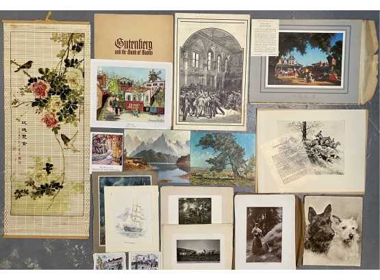 Vintage Collection Of Prints