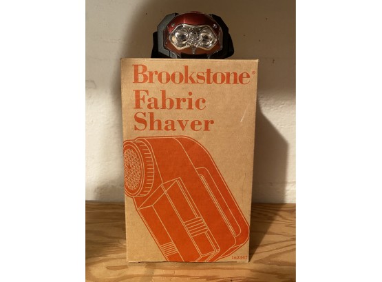 Brookstone Fabric Shaver New In Box And Head Light For Biking