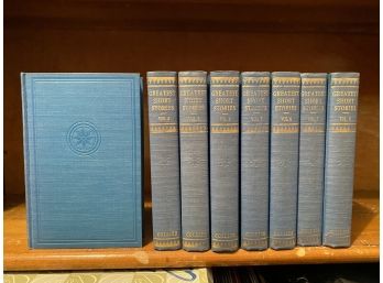 Volume 1-8 Set Of Greatest Short Stories Collier Copyright 1915