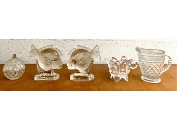 Grouping Of Vintage Glassware