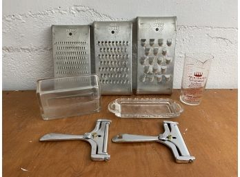 Assortment Of Vintage Kitchen Accessories