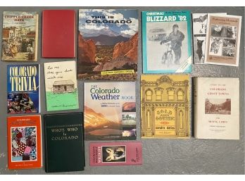 Collection Of Vintage Colorado Books