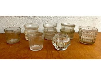 Collection Of Vintage Jelly Jars