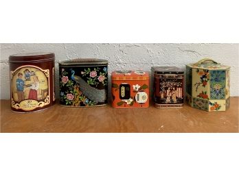 Great Collection Of Vintage Tin Boxes