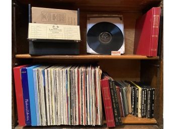 Large Collection Of 78s And LPs And 45s