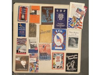 Collection Of Vintage USA Booklets
