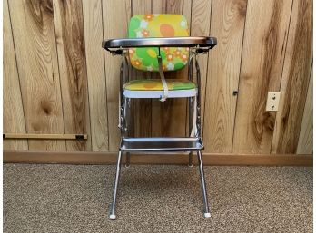 Vintage Cosco High Chair With Vinyl Seat